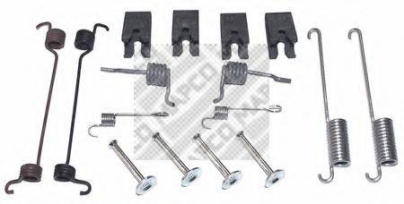 MAPCO 9155 Комплектуючі, гальмівна колодка