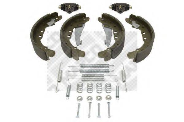 MAPCO 9735 Комплект гальмівних колодок