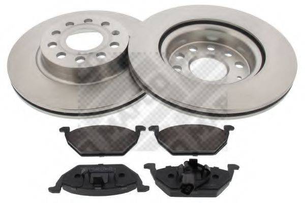 MAPCO 47832 Комплект гальм, дисковий гальмівний механізм