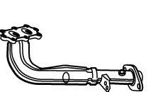 FONOS 03486 Труба вихлопного газу