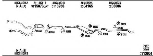 FONOS AD40310 Система випуску ОГ