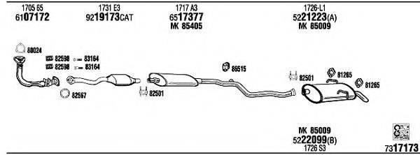 FONOS CI21002 Система випуску ОГ