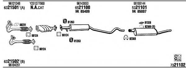 FONOS DW12004 Система випуску ОГ