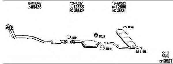 FONOS MB24201 Система випуску ОГ