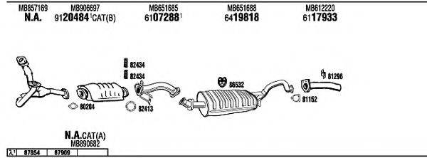FONOS MI65560 Система випуску ОГ