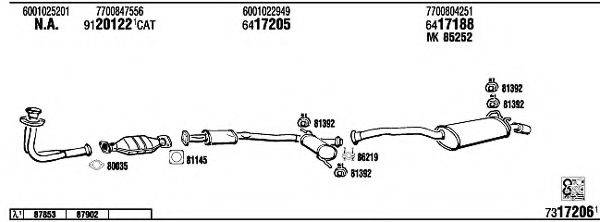 FONOS RE19034 Система випуску ОГ