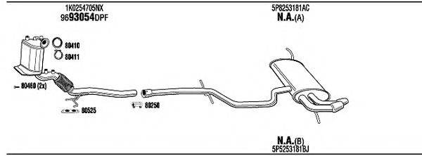 FONOS SEH28171BA Система випуску ОГ