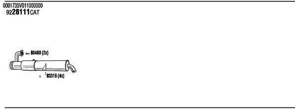 FONOS SMH18142 Система випуску ОГ