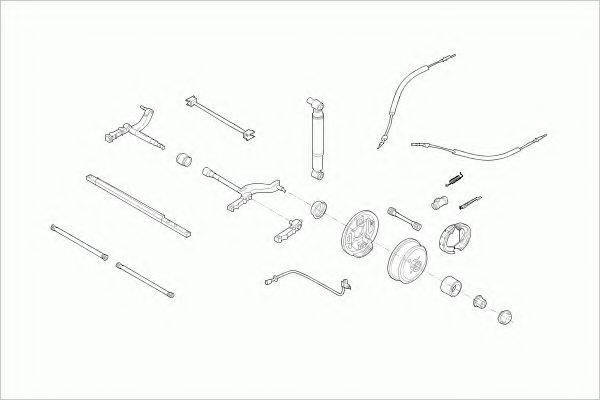 BOGE RENAUMEGANRB002 Рульове управління; Підвіска колеса