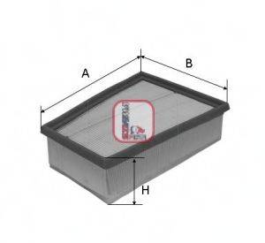 SOFIMA S2032A Повітряний фільтр