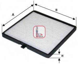 SOFIMA S3118C Фільтр, повітря у внутрішньому просторі