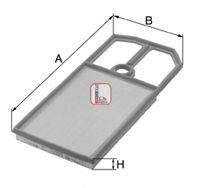 SOFIMA S3820A Повітряний фільтр