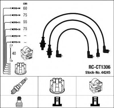 NGK 44245 Комплект дротів запалювання