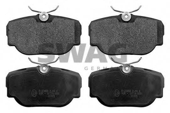 SWAG 22916353 Комплект гальмівних колодок, дискове гальмо