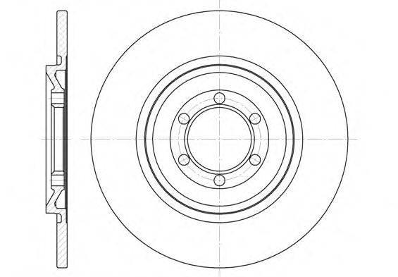 ROADHOUSE 613900 гальмівний диск