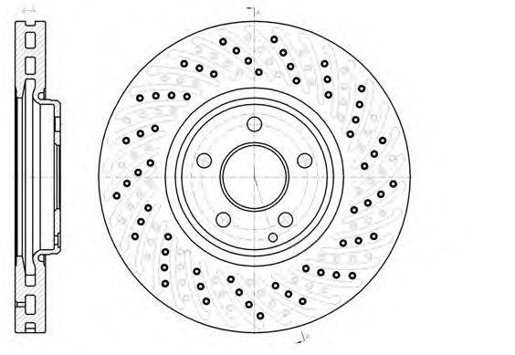 ROADHOUSE 6112310 гальмівний диск