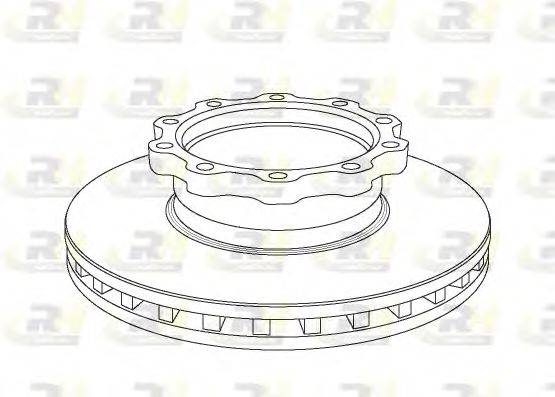 ROADHOUSE NSX103820 гальмівний диск