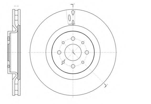 ROADHOUSE 6139110 гальмівний диск