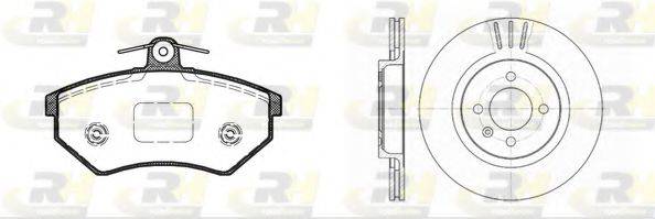 ROADHOUSE 813403 Комплект гальм, дисковий гальмівний механізм