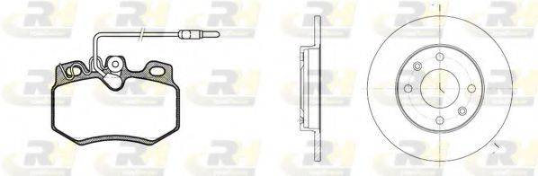 ROADHOUSE 817002 Комплект гальм, дисковий гальмівний механізм