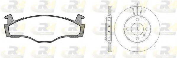 ROADHOUSE 817105 Комплект гальм, дисковий гальмівний механізм