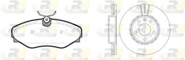 ROADHOUSE 883401 Комплект гальм, дисковий гальмівний механізм