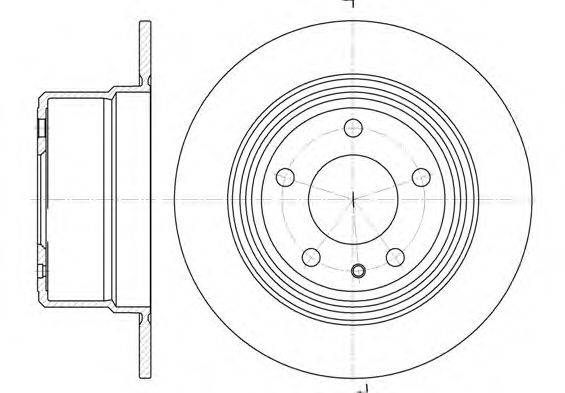 REMSA 677900 гальмівний диск