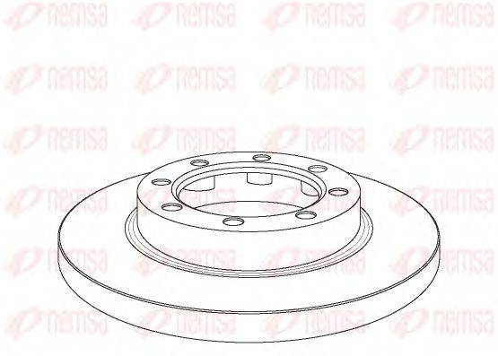 REMSA NCA103010 гальмівний диск