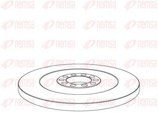 REMSA NCA103110 гальмівний диск