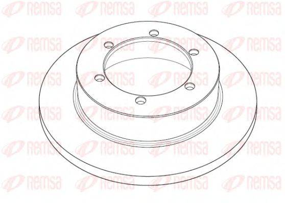REMSA NCA119110 гальмівний диск