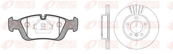 REMSA 838401 Комплект гальм, дисковий гальмівний механізм