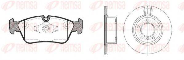 REMSA 838403 Комплект гальм, дисковий гальмівний механізм