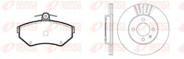 REMSA 863101 Комплект гальм, дисковий гальмівний механізм