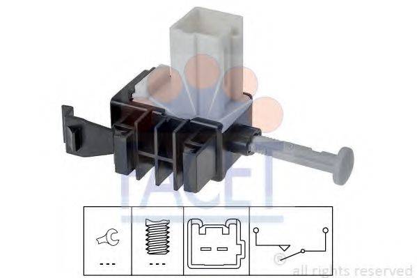 FACET 71266 Вимикач, привід зчеплення (Tempomat)