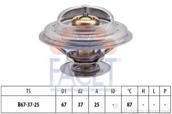 FACET 78256S Термостат, охолоджуюча рідина