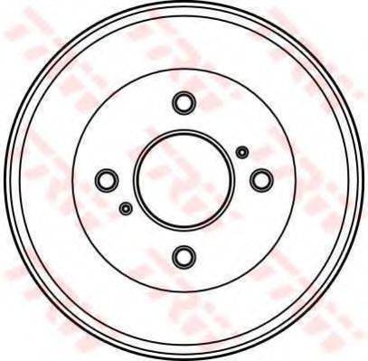 TRW DB4047 Гальмівний барабан