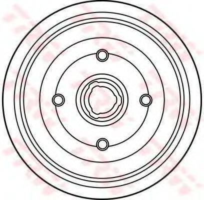 TRW DB4161 Гальмівний барабан