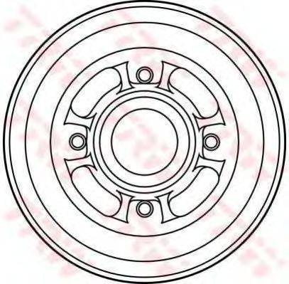 TRW DB4206 Гальмівний барабан