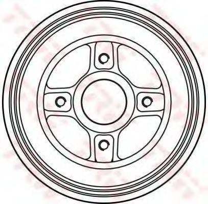 TRW DB4246 Гальмівний барабан
