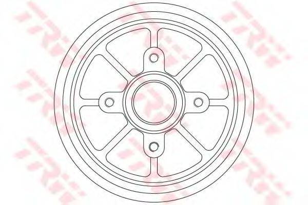 TRW DB4310MR Гальмівний барабан