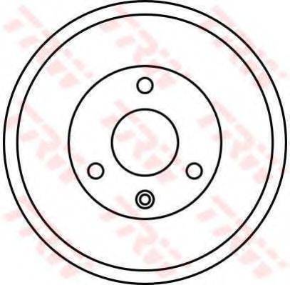 TRW DB4312 Гальмівний барабан