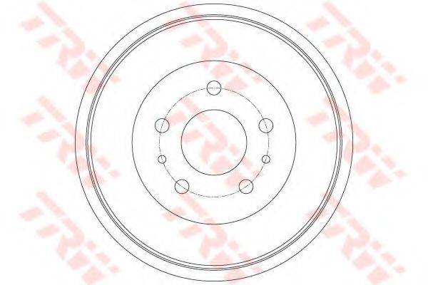 TRW DB4427 Гальмівний барабан