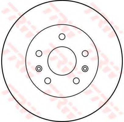 TRW DF1515 гальмівний диск