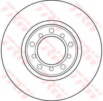 TRW DF1575 гальмівний диск