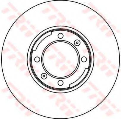 TRW DF1704 гальмівний диск