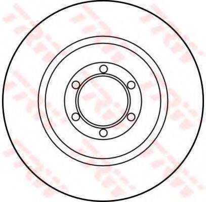 TRW DF1715 гальмівний диск