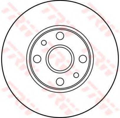 TRW DF1780 гальмівний диск