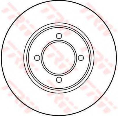 TRW DF1911 гальмівний диск