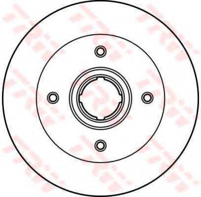TRW DF1985 гальмівний диск