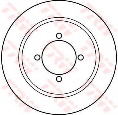 TRW DF1990 гальмівний диск
